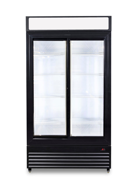 Glasdeur Koelkast | Wit | 750L | Schuifdeuren | +2°C/+10°C | Geforceerd | 1120x610x1965(h)mm