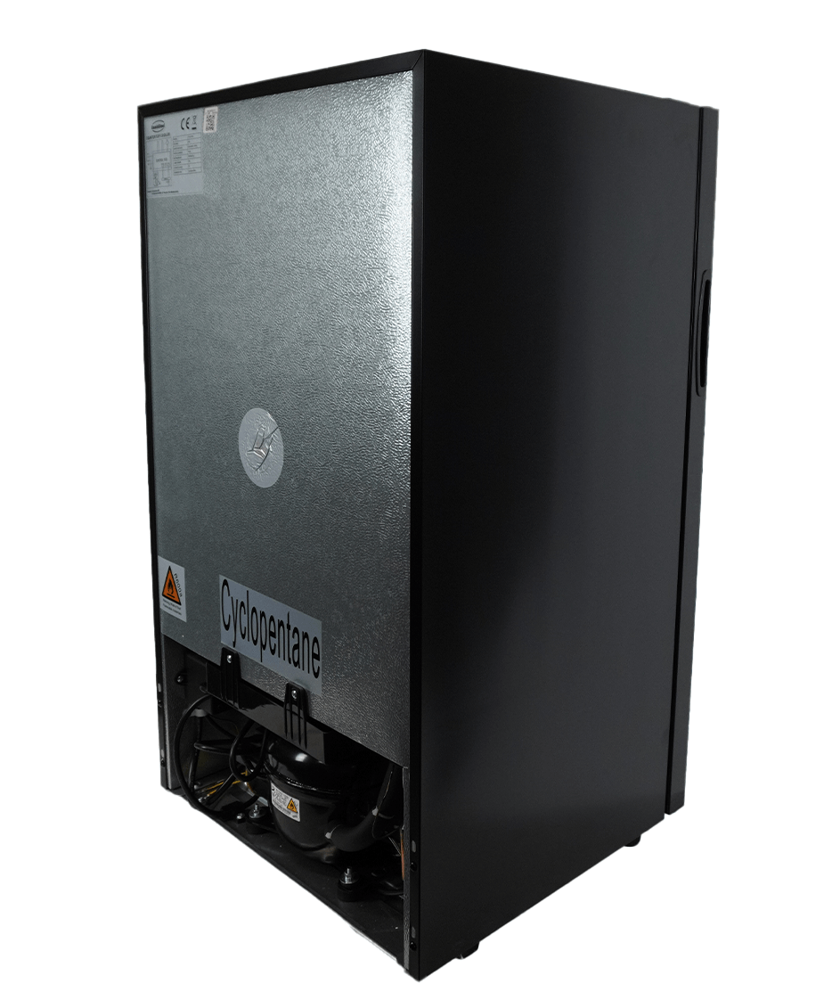 Drakenkoeling | Zwart | 80L | +3°C/+10°C | Statisch | 474x440x840(h)mm