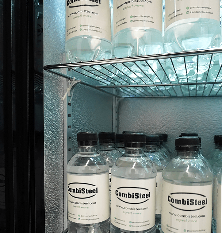 Barkoeler | 2 Schuifdeuren | Zwart | 198L | 0°C/+10°C | Geforceerd | 900x500x900(h)mm