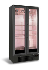 Dry Age Kast | 458L | Zwart | 0°C/+10°C | Geforceerd | Vochtigheid Instelbaar | 900x515x1820(h)mm