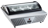 Opzetkoelvitrine | 67L | 8x GN 1/6 | 0°C/+12°C | Statisch | 767x612x328(h)mm