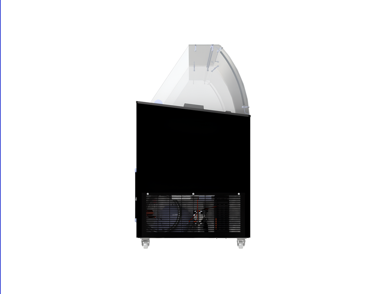 Schepijsvitrine TENERIFE | Energiezuinig | 454L | 10x 5L | -14°C/-24°C | Statisch | Gekoelde Reserve | 1439x727x1229(h)mm