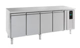 Koelwerkbank | Energy Line | 4 Deuren | +2°C/+8°C | Geforceerd | 2230x700x860(h)mm