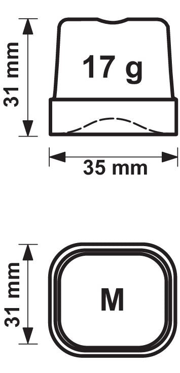 Ijsblokjesmachine | 68 kg / 24u | 737x640x915(h)mm