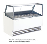 Schepijsvitrine PHUKET | 285L | 9x 5L | -16°C/-18°C | Geforceerd | 1260x880x1300(h)mm