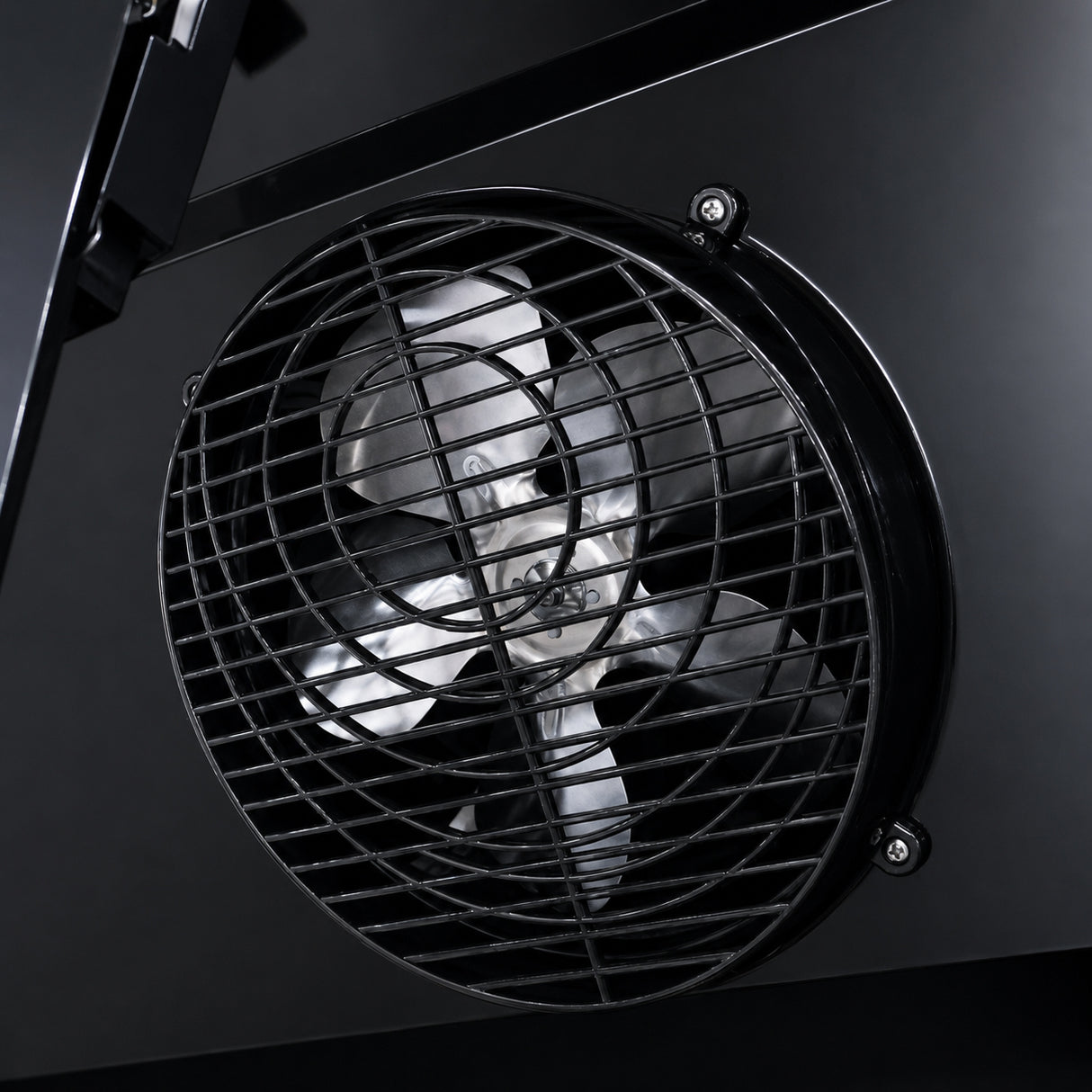 Glasdeur Vrieskast Zwart | 2120L | 4 Deuren | -18°C/-22°C | Geforceerd | 2550x775x2090(h)mm