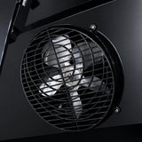 Glasdeur Vrieskast Zwart | 2120L | 4 Deuren | -18°C/-22°C | Geforceerd | 2550x775x2090(h)mm