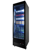 Glasdeur Koelkast | 500L | Zwart | 0°C/+10°C | Geforceerd | 620x705x2050(h)mm