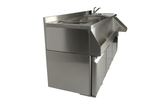 Gekoeld Bar-/Cocktailstation | PRO LINE | 280L | 3 Deuren | -2°C/+8°C | 1700x700x1000(h)mm