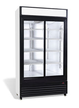 Glasdeur Koelkast | Wit | 750L | Schuifdeuren | +2°C/+10°C | Geforceerd | 1120x610x1965(h)mm