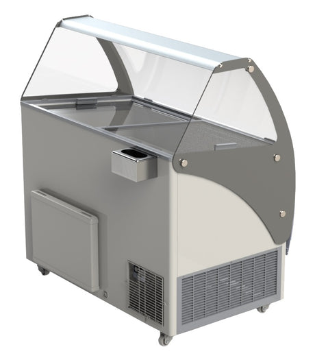 Schepijsvitrine | MALTA | Energiezuinig | 557L | 13x 5L | -15°C/-22°C | Statisch | 1662x825x1257(h)mm