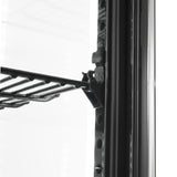 Koelvitrine | 98L | Zwart | 0°C/+12°C | 5 Niveaus | 428x386x1110(h)mm