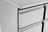 Koelwerkbank | 257L | 4 Laden | +2°C/+8°C | Statisch met ventilator | 900x700x875(h)mm