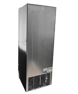 Glasdeur Koelkast | Laag Model | 240L | Zwart | +1°C/+10°C | Geforceerd | Wielen | 540x560x1525(h)mm