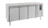 Vrieswerkbank | 402L | 3 Deuren | -10°C/-20°C | Geforceerd | 1795x700x850(h)mm