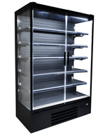 Wandkoeling Marco | Zwart | Draaideuren| 1292L | -1°C/+5°C | Geforceerd | 5 Etages | 1310x740x2010(h)mm