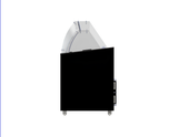 Schepijsvitrine TENERIFE | Energiezuinig | 454L | 10x 5L | -14°C/-24°C | Statisch | Gekoelde Reserve | 1439x727x1229(h)mm