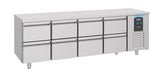 Koelwerkbank | ENERGY LINE | Energiezuinig | 632L | 8 laden | -2°C/+8°C | Geforceerd | 2330x700x850(h)mm