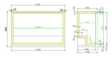 Barkoeler | 3 Schuifdeuren | Zwart | 298L | 0°C/+10°C | Geforceerd | 1335x500x900(h)mm