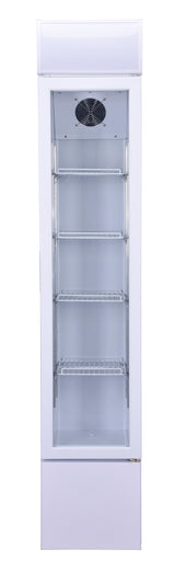 Drankenkoeling Wit | Smal Model | 105L | +2°C/+10°C | Statisch met Ventilator | 360x422x1880(h)mm