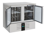 Koelwerkbank | ENERGY LINE | 257L | 2 Deuren | +2°C/+8°C | Geforceerd | 900x700x870(h)mm
