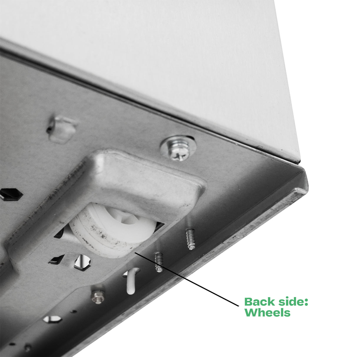 Koelkast | Energiezuinig | 101L | RVS | +2°C/+8°C | Geforceerd | 3 Laden | 600x605x810(h)mm
