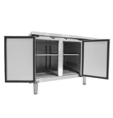 Koelwerkbank | Energy Line | 2 Deuren | +2°C/+8°C | Geforceerd | 1360x700x860(h)mm