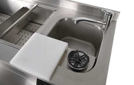 Gekoeld Bar-/Cocktailstation | PRO LINE | 180L | 2 Deuren | -2°C/+8°C | 1300x700x1000(h)mm