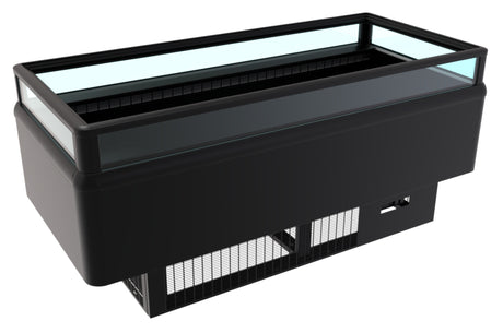 Koel-Vrieseiland | Zwart | Omschakelbaar | 240L | 0°C/+6°C | -16°C/-22°C | Geforceerd | 1530x995x950(h)mm