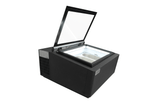 Schepijsvitrine | Zwart | 3x 5L | -16°C/-18°C | Statisch | 670x750x375(h)mm