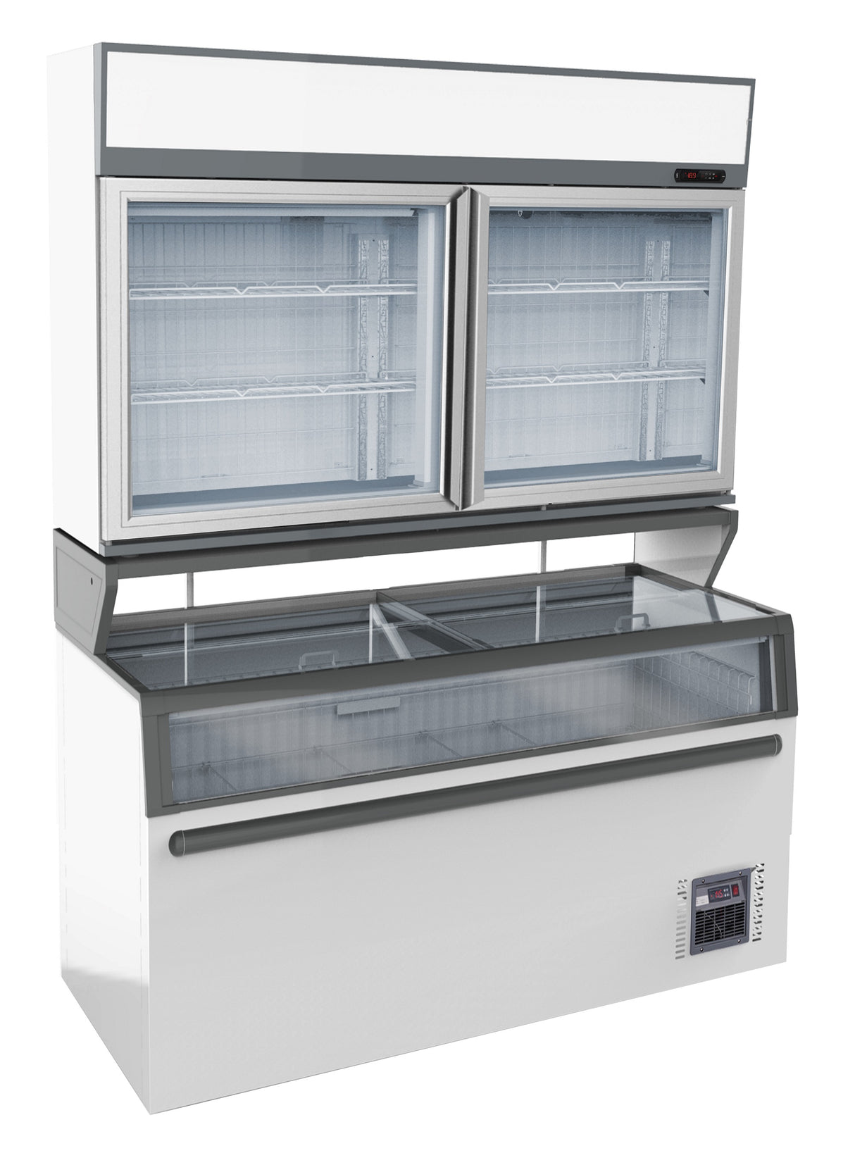 Wandvriezer | Wit | -18°C/-22°C | 1454x890x2102(h)mm