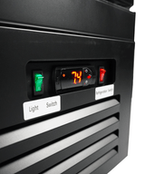 Glasdeur Koelkast | 1600L | Zwart | 0°C/+10°C | Geforceerd | Draaideuren | 1880x705x2050(h)mm