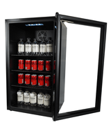 Drakenkoeling | Zwart | 80L | +3°C/+10°C | Statisch | 474x440x840(h)mm
