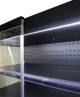 Wandkoeling Marco | Zwart | Draaideuren | 1939L | +2°C/+8°C | Geforceerd | 5 Etages | 1935x740x2010(h)mm