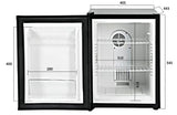 Minibar | 50L | Zwart | +6°C/+15°C | Statisch | 405x443x545(h)mm