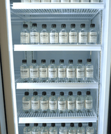 Glasdeur Koelkast Wit | 1000L | 2 Glasdeuren | 0°C/+10°C | Geforceerd | 1253x710x1997(h)mm