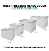 Koel - Vrieskist | LOTTE | 456L | Wit | -18°C/-25°C of 0°C/+10°C | Statisch | Schuifdeksels | 1434x653x900(h)mm