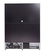 Glasdeur Koelkast | 1200L | Zwart | +2°C/+10°C | Geforceerd | Draaideuren | 1600x600x2100(h)mm