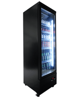 Glasdeur Koelkast | 500L | Zwart | 0°C/+10°C | Geforceerd | 620x705x2050(h)mm