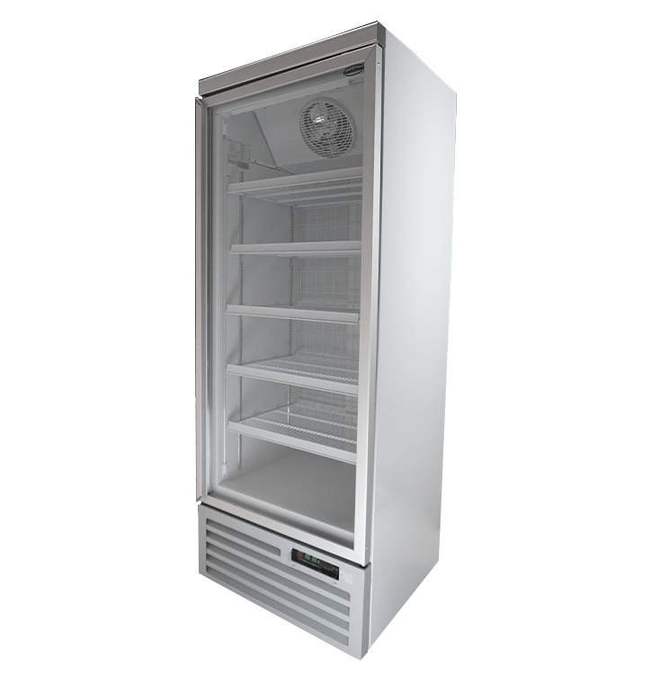 Glasdeur Vrieskast | 600L | Wit | -18°C/-22°C | Geforceerd | 750x710x1997(h)mm