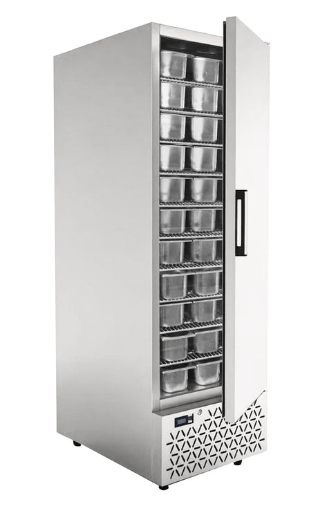 IJsvrieskast | 658L (66x 5L) | RVS | -15°C/-25°C | Statisch + Ventilator | 667x895x2020(h)mm
