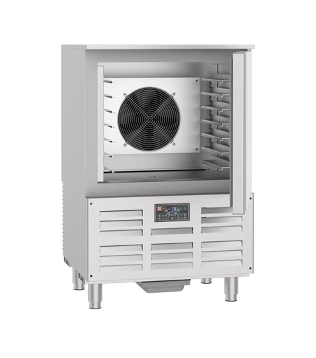 Blastchiller PRO LINE | 7 Niveaus (1/1 GN) | Max. 25kg (Koelen) / 20kg (Vriezen) | 2.2kW (230V) | 800x750x1210(h)mm