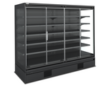 Wandkoeling Mike | Zwart | Draaideuren | 5 schappen | -1°C/+5°C | Geforceerd | 2560x865x2000(h)mm