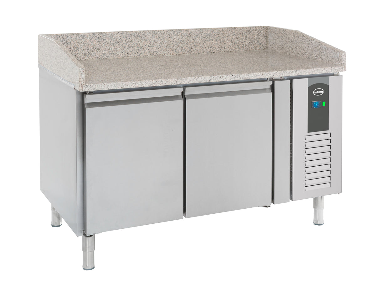 Pizzawerkbank | 390L | 2 Deuren | +2°C/+8°C | Geforceerd | 1510x800x1000(h)mm