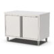 RVS Horeca Werkbank met Draaideuren | 1000x700x900mm